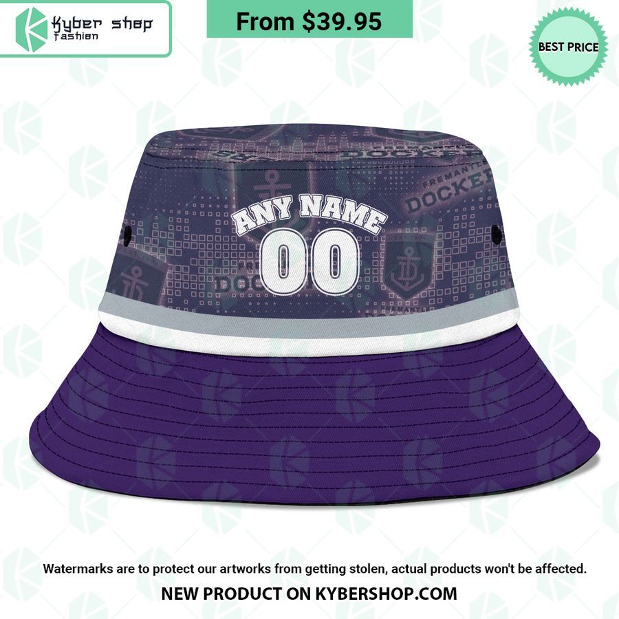 Fremantle Football Club Logo Bucket Hat