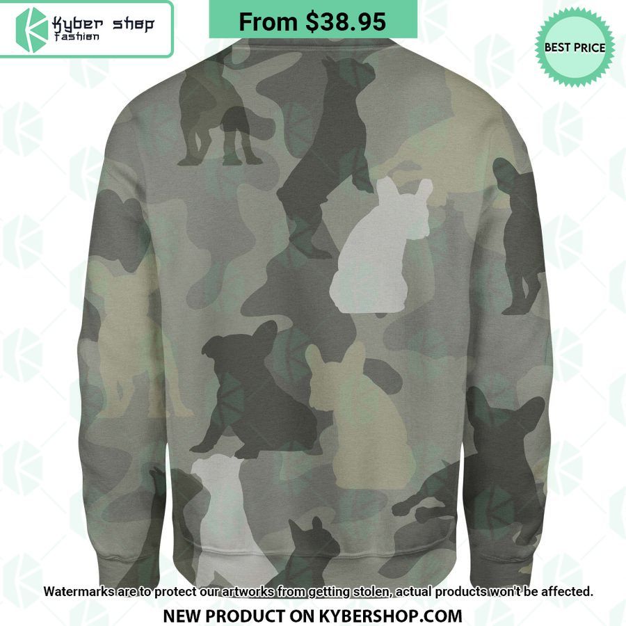 French Bulldog Camo Sweatshirt