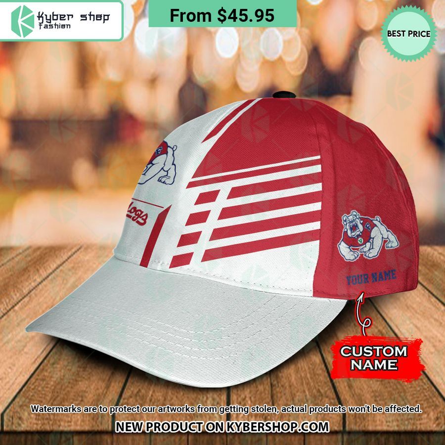 Fresno State Bulldogs CUSTOM Polo Shirt, Cap