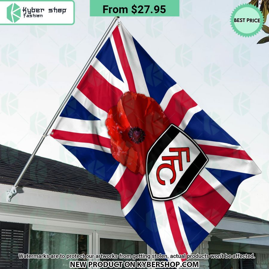Fulham FC Remembrance day Flag