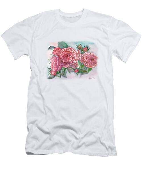 Cottage Roses T-Shirt