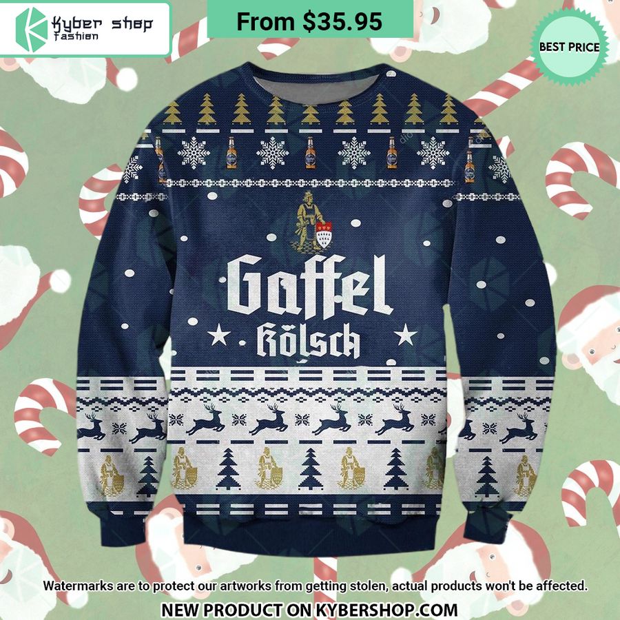 Gaffel Kolsch Christmas Sweater