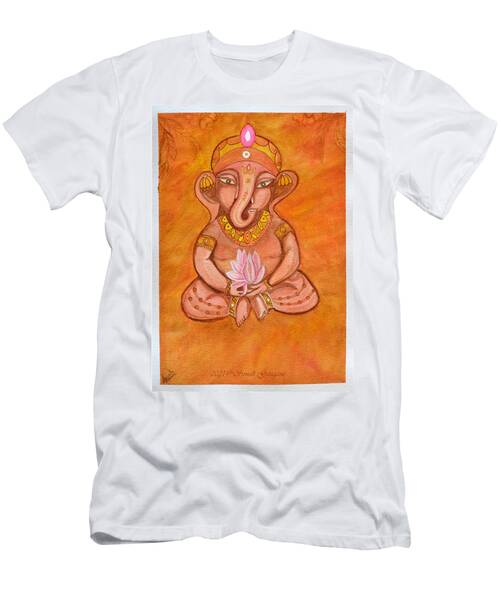 Ganesha Holding A Lotus T-Shirt
