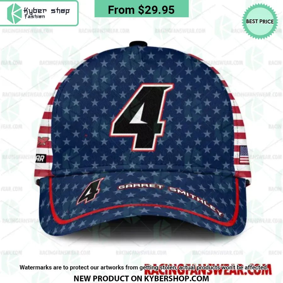 Garret Smithley NASCAR Racing Independence Day Hat