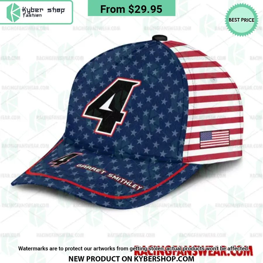 Garret Smithley NASCAR Racing Independence Day Hat