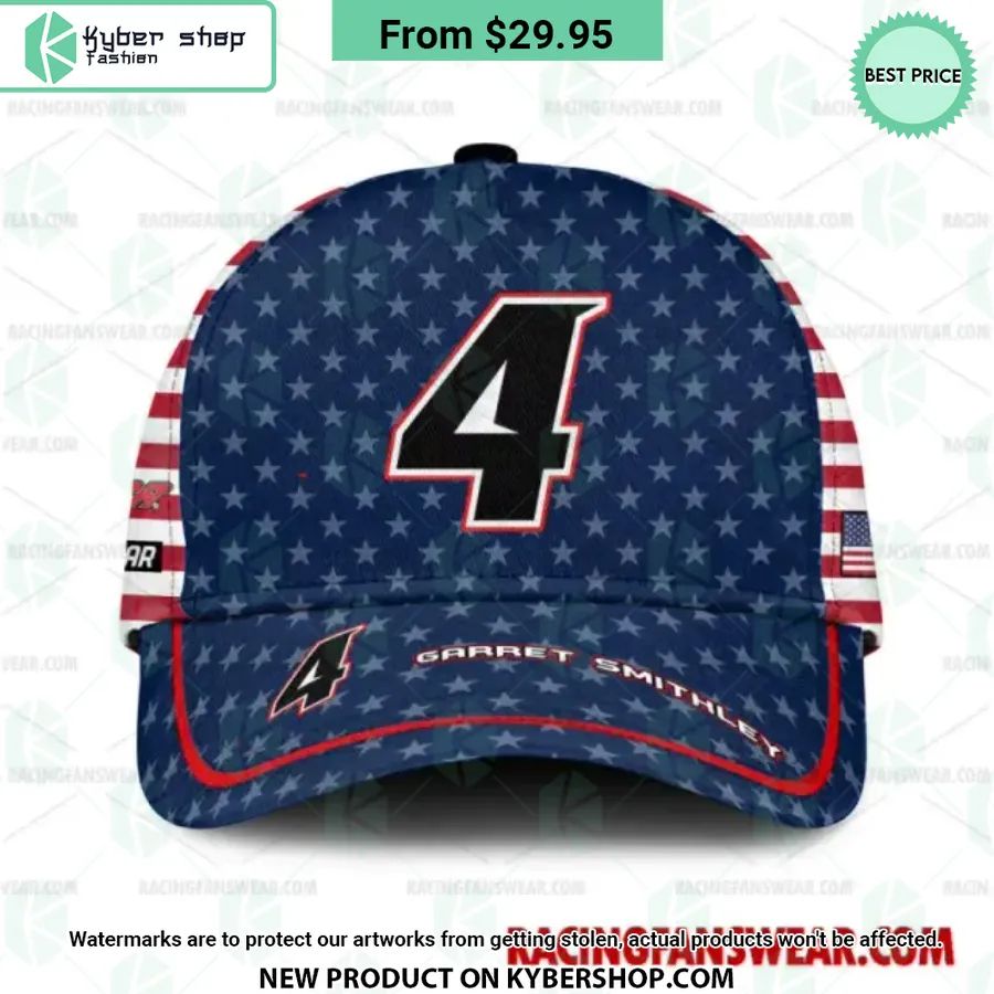 Garret Smithley NASCAR Racing Independence Day Hat