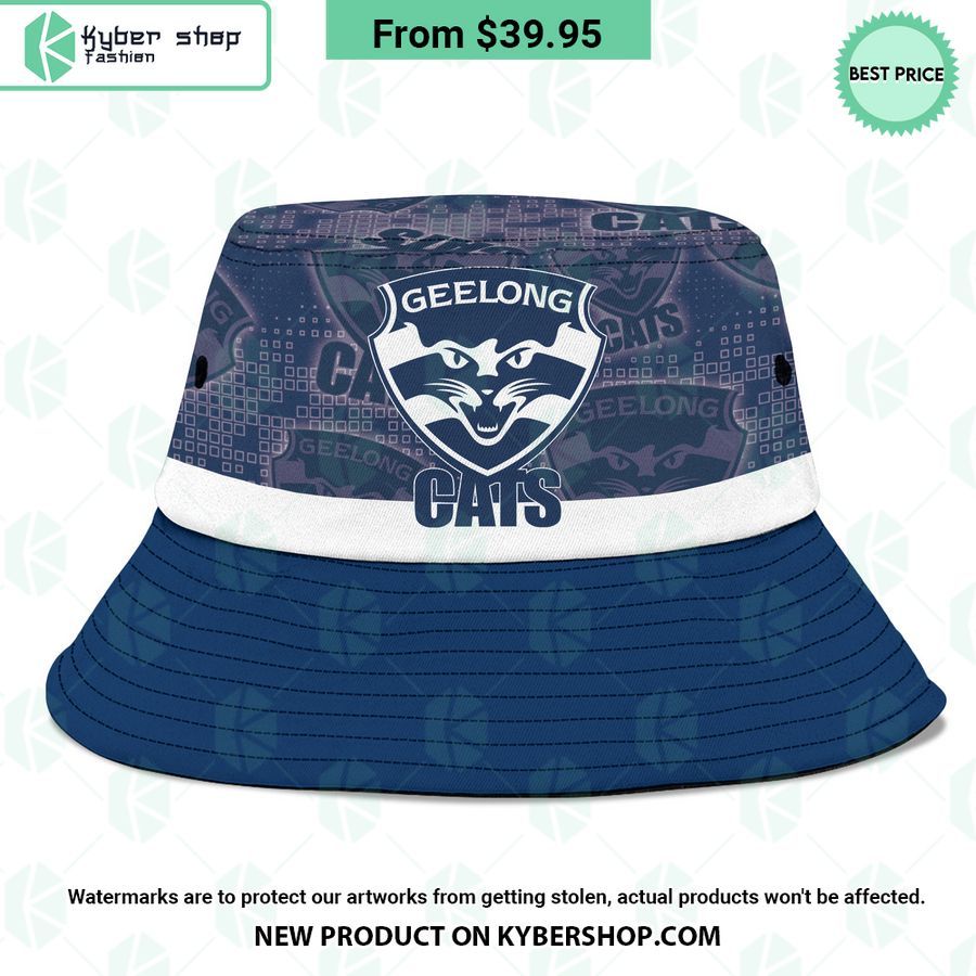 Geelong Football Club Logo Bucket Hat