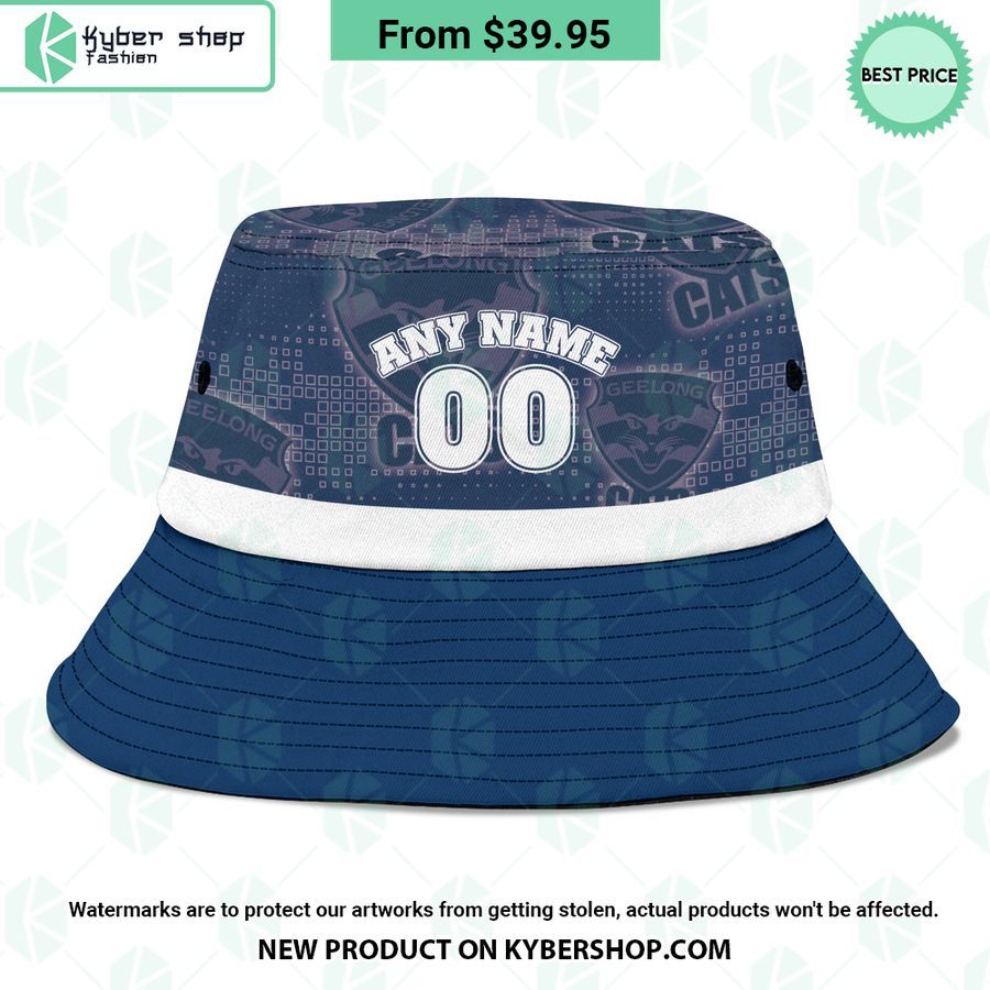 Geelong Football Club Logo Bucket Hat