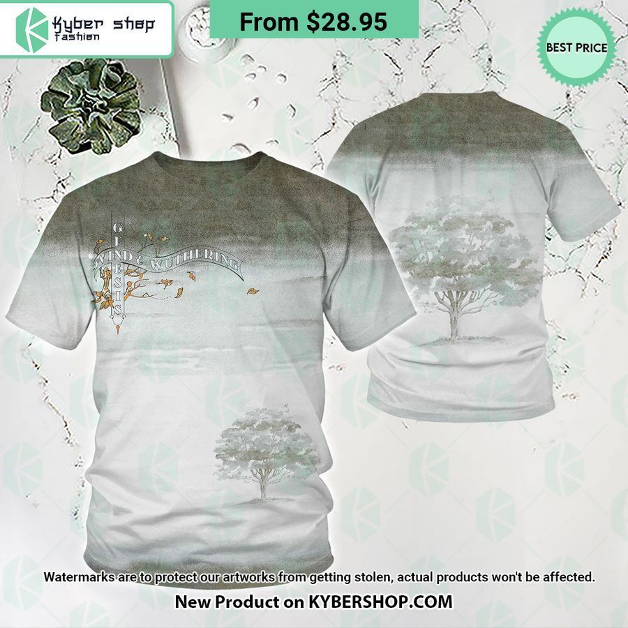 Genesis Wind & Wuthering Album Shirt