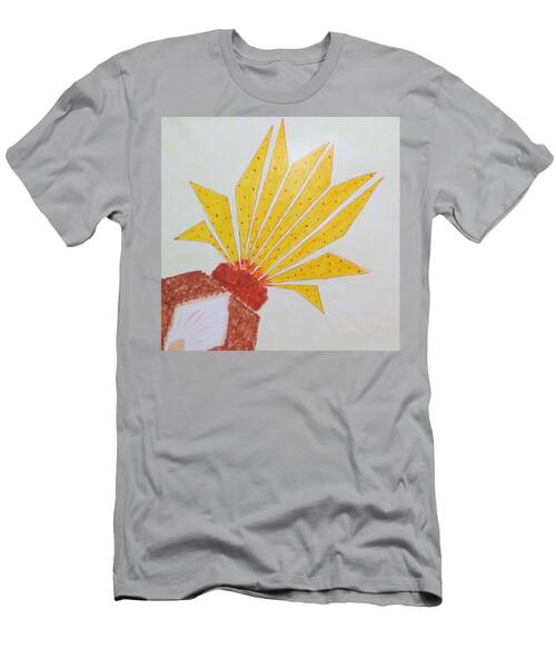 Geometric Blooming Lotus T-Shirt