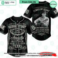 George Starit All My Ex’s Live In Texas CUSTOM Baseball Jersey