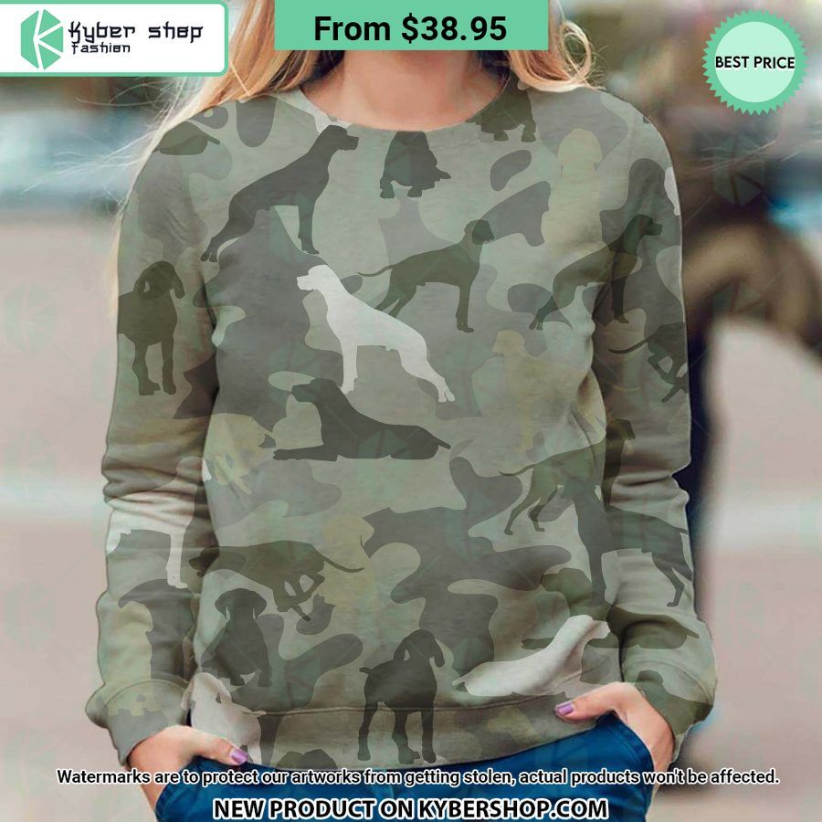 German Shorthaired Pointer Camo Sweatshirt