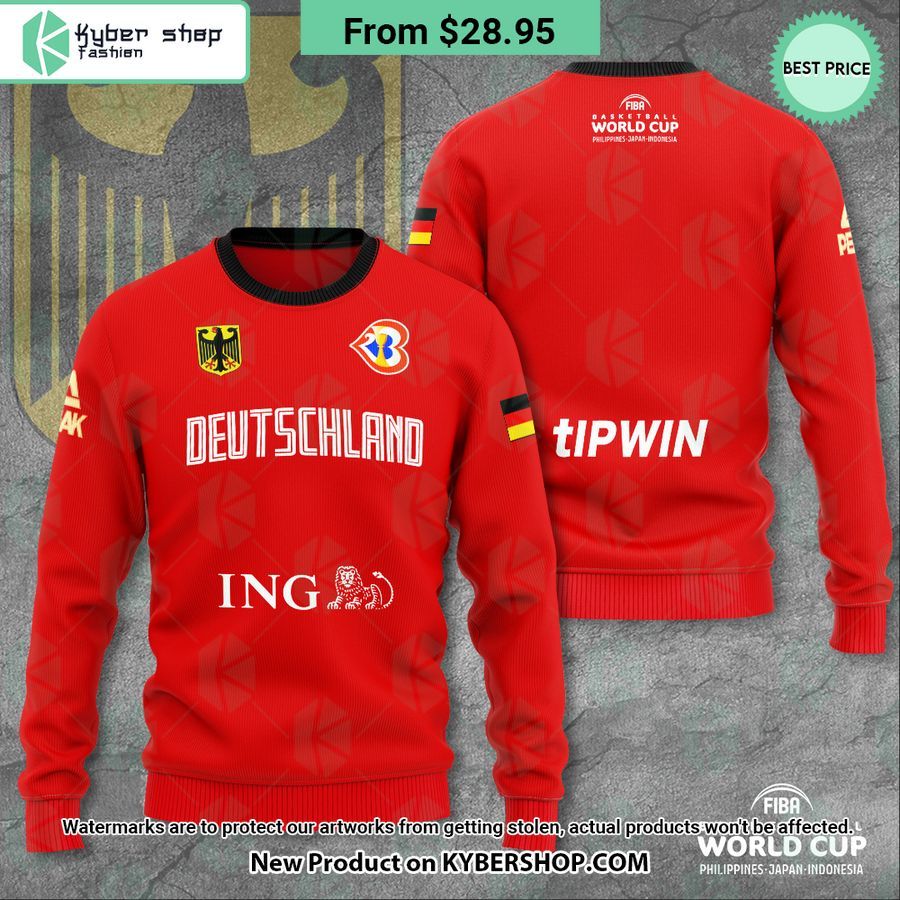Germany Men’s National Basketball World Cup T Shirt
