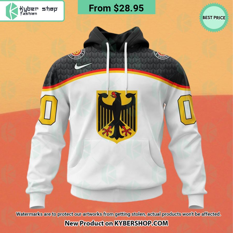 Germany National Ice Hockey Team Home Hoodie, Shirt