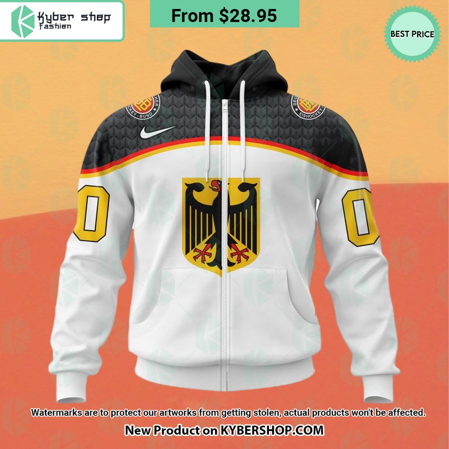 Germany National Ice Hockey Team Home Hoodie, Shirt