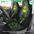 Get In Sit Down Shut Up Hold On Grinch Car Seat Cover
