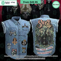 Ghost All Your Faith All Your Rage Sleeveless Denim Jacket