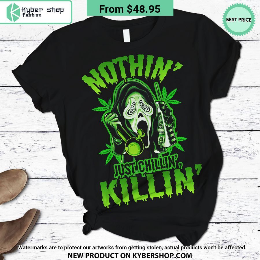 Ghost Face Just Chillin’ And Killin’ Weed Pajamas Set