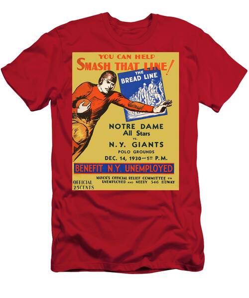 Giants Vs. Notre Dame 1930 T-Shirt