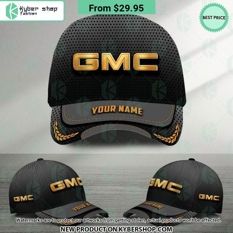GMC Car Custom Name Cap