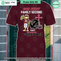 God First Family Second Then Atlanta Falcons Shirt