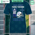God First Family Second Then Indianapolis Colts Shirt