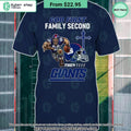 God First Family Second Then New York Giants Shirt