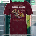 God First Family Second Then Washington Redskins Shirt