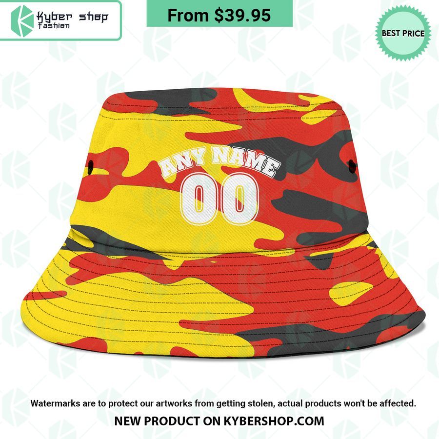 Gold Coast Football Club Camo Bucket Hat