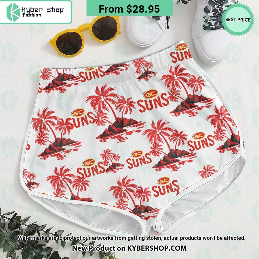 Gold Coast Suns Hawaiian Shirt Shorts