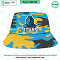 Gold Coast Titans Camo Bucket Hat