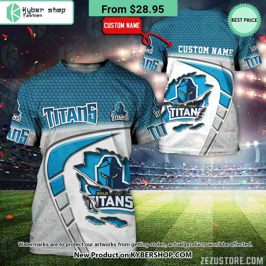 Gold Coast Titans CUSTOM Hoodie