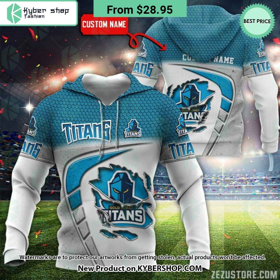 Gold Coast Titans CUSTOM Hoodie