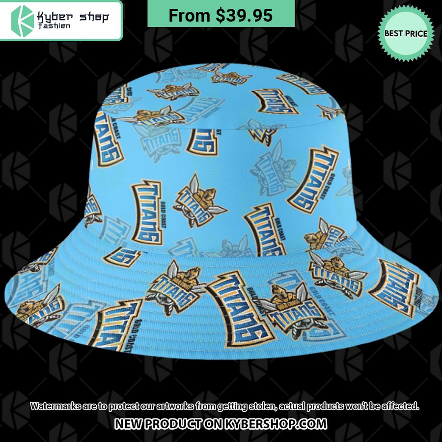 Gold Coast Titans logo Bucket Hat