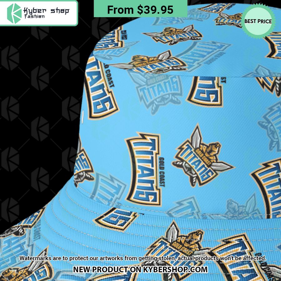 Gold Coast Titans logo Bucket Hat
