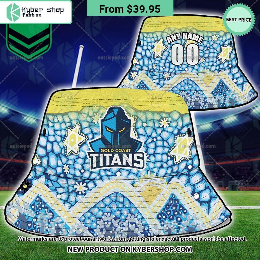 Gold Coast Titans Naidoc Bucket Hat