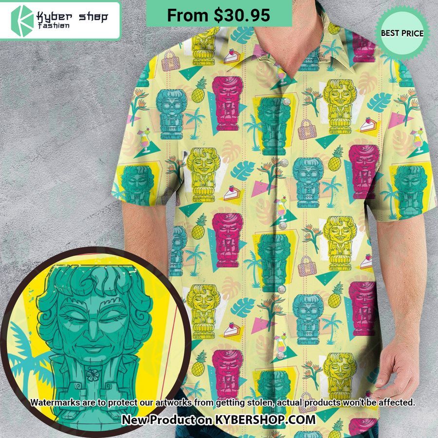 Golden Girls Tiki Shack Aloha Hawaiian Shirt