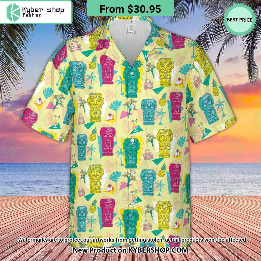 Golden Girls Tiki Shack Aloha Hawaiian Shirt