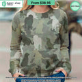 Golden Retriever Camo Sweatshirt