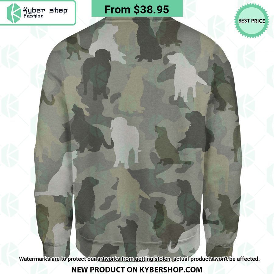 Golden Retriever Camo Sweatshirt