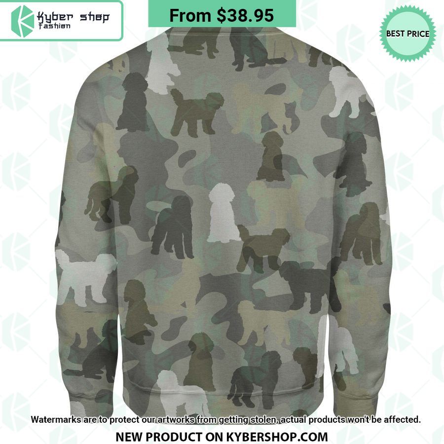 Goldendoodle Camo Sweatshirt