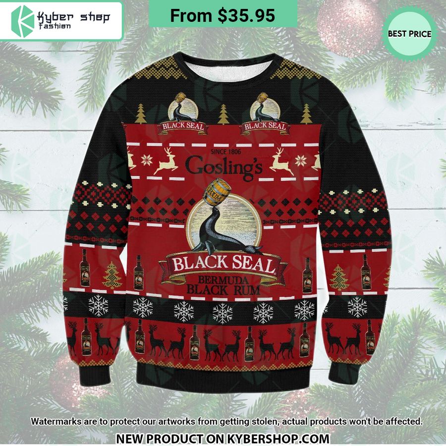 Goslings Rum Christmas Sweater
