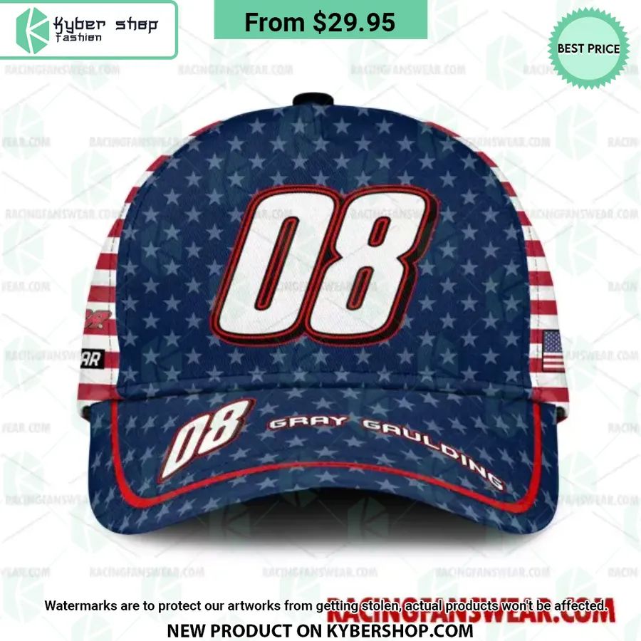 Gray Gaulding NASCAR Racing Independence Day Hat