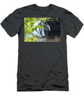 Great Blue Heron With Ruffled Feathers By Mangroves In Merritt Island National Park Florida Series 2 T-Shirt