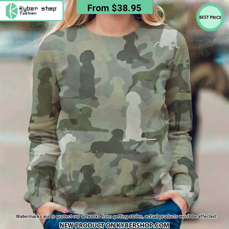 Great Dane Camo Sweatshirt
