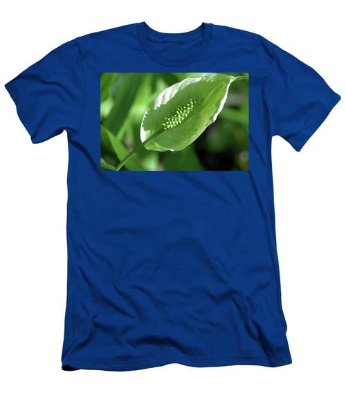 Green Peace Lily Flower T-Shirt