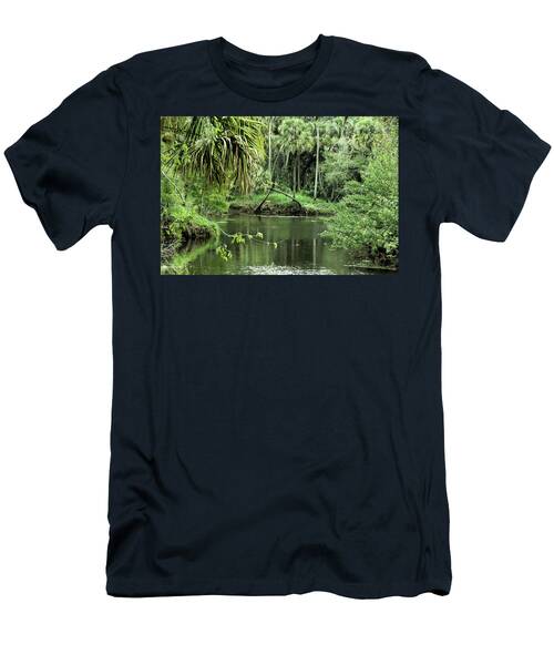 Green Turkey Creek Sanctuary Grotto Florida T-Shirt