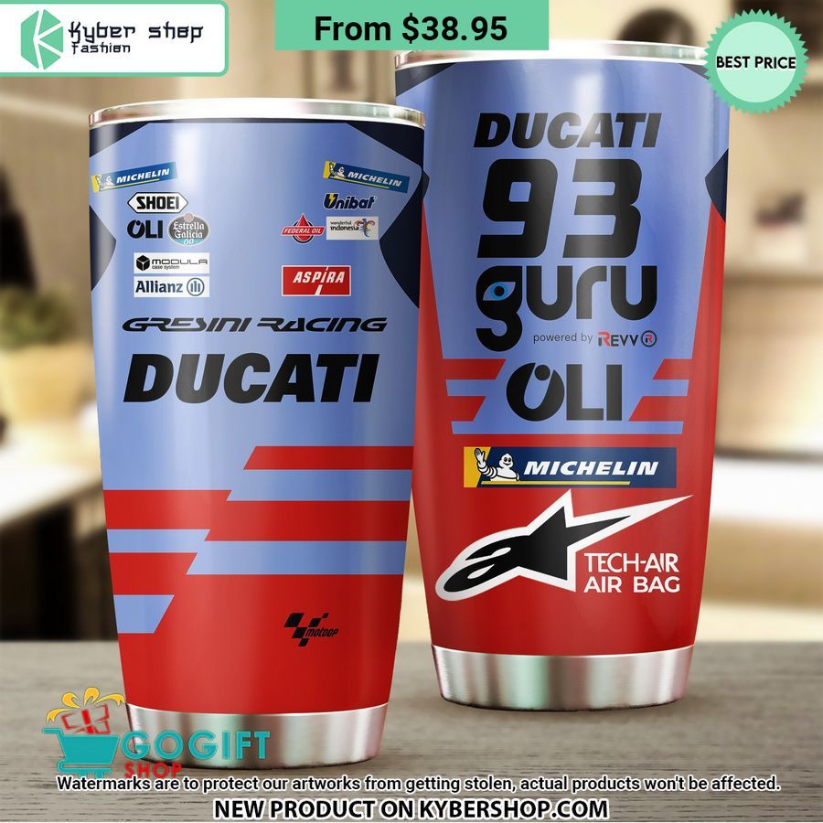 Gresini Racing Marc Marquez 93 Tumbler