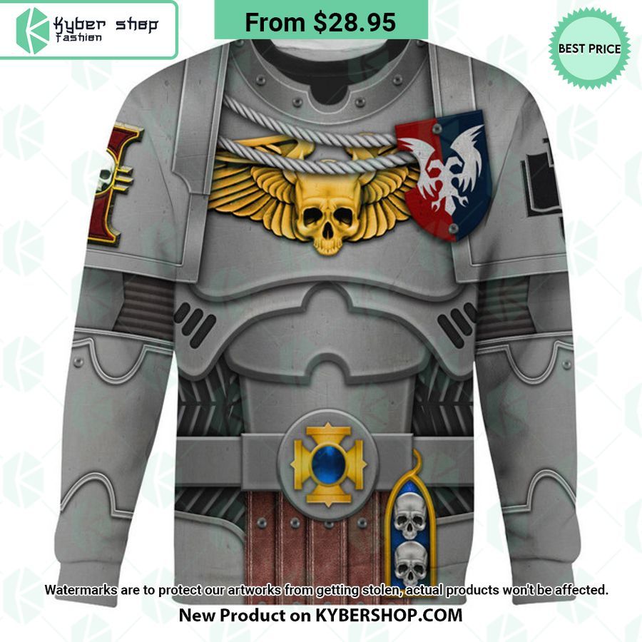 Grey Knights Captain Costume Warhammer 40K Hoodie