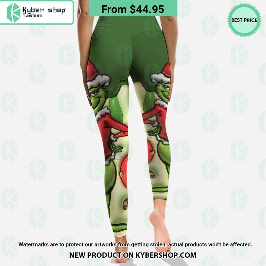 Grinch Christmas CUSTOM Hoodie, Legging